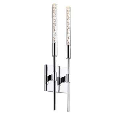 Champagne Wands LED 2-Arm Wall Sconce by Sonneman Lighting - Starlight Lighting USA and Canada